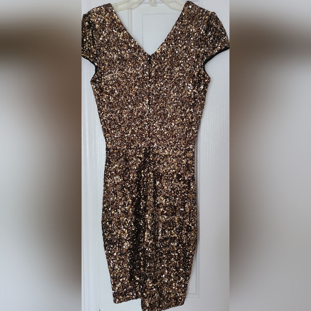 Dress the Population mini sequins dress size S